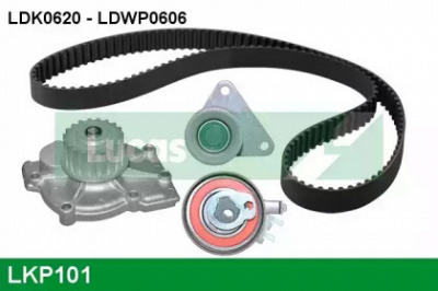 LUCAS ENGINE DRIVE lkp101 -  Водяной насос + комплект зубчатого ремня